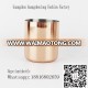 FDA Engraving logo Copper candle jar,13OZ Copper Plating Stainless Steel Soy Candle Jar,stainless steel copper candle cups